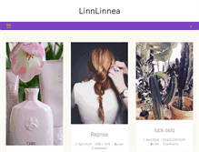 Tablet Screenshot of linnlinnea.com